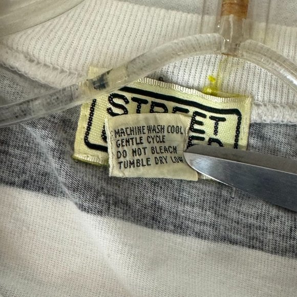 Vintage Women's Street Closed Long Tail Shirt - Picture 8 of 11